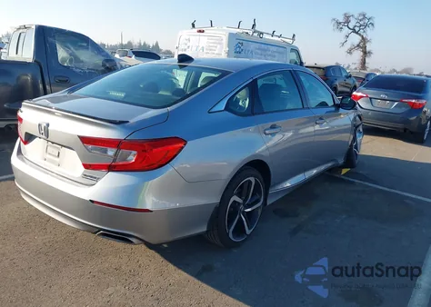 2021 Honda Accord Sport Special Edition из США, поврежденный, VIN 1HGCV1F43MA079034